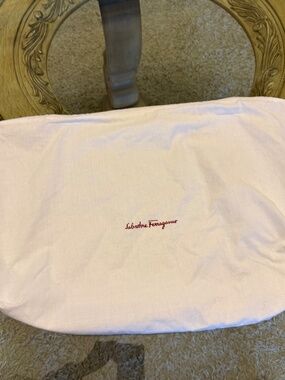Salvatore Ferragamo Drawstring Storage Dust Bag Large 24” x 17”